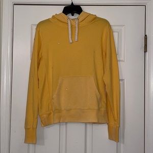 Yellow GAP star embroidered hoodie